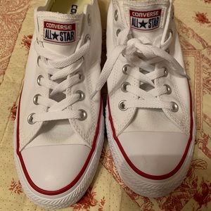 BRAND NEW converse white all stars